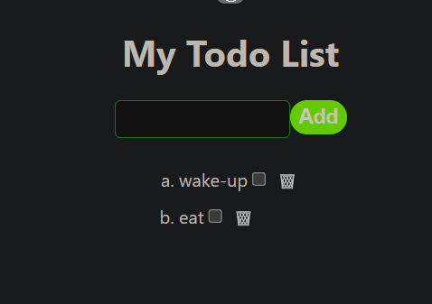todo app